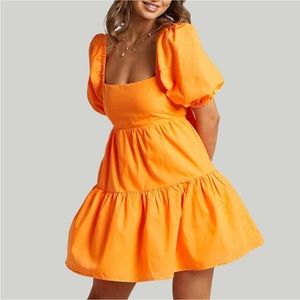 Orange Dress